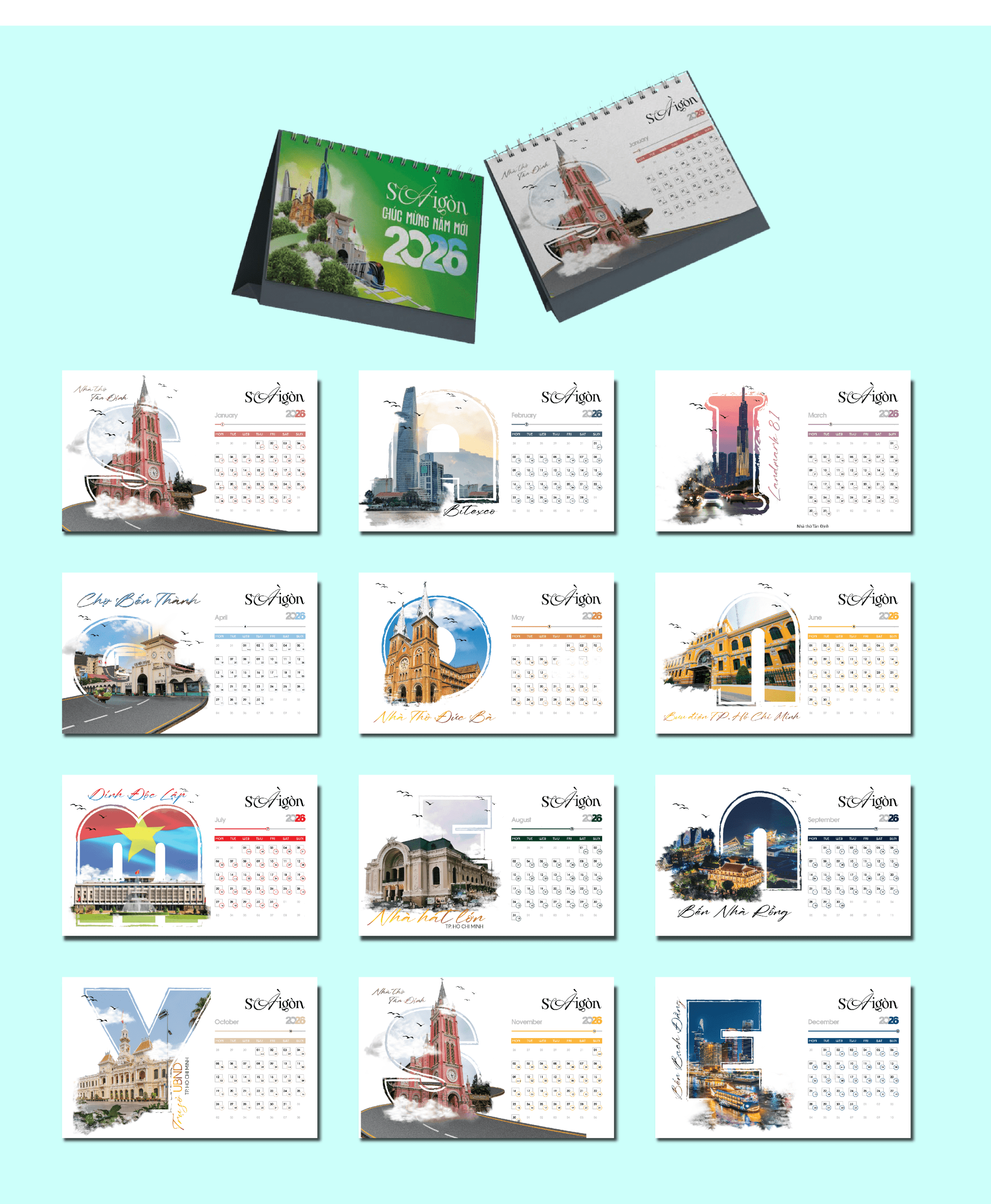 bộ số lịch 2026
